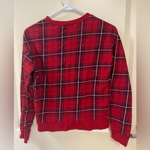 Plaid Sweatshirt - Brand: Divided - Size XS
